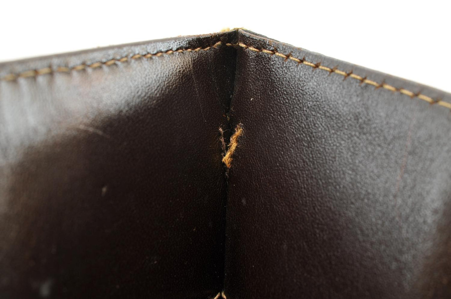 FENDI Zucca Canvas Hand Bag Nylon Black Brown am1722s
