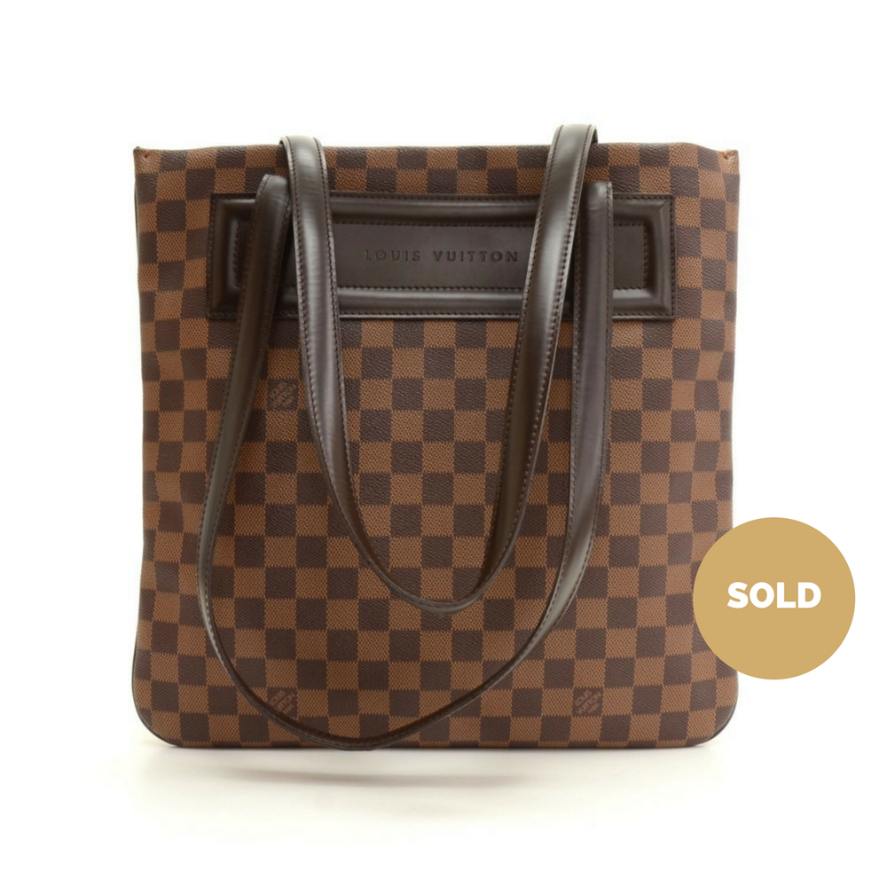 Louis Vuitto Clifton Damier EbÃ¨ne Canvas Tote