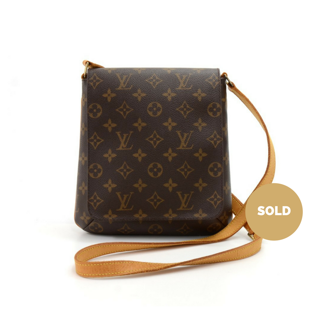 Louis Vuitto Musette Salsa Monogram Canvas Shoulder Bag