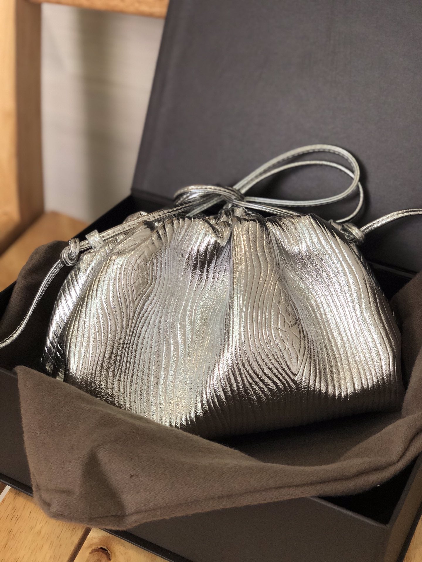 GLAMI Clutch Sliver, For Women, Bags 8.7in/22cm