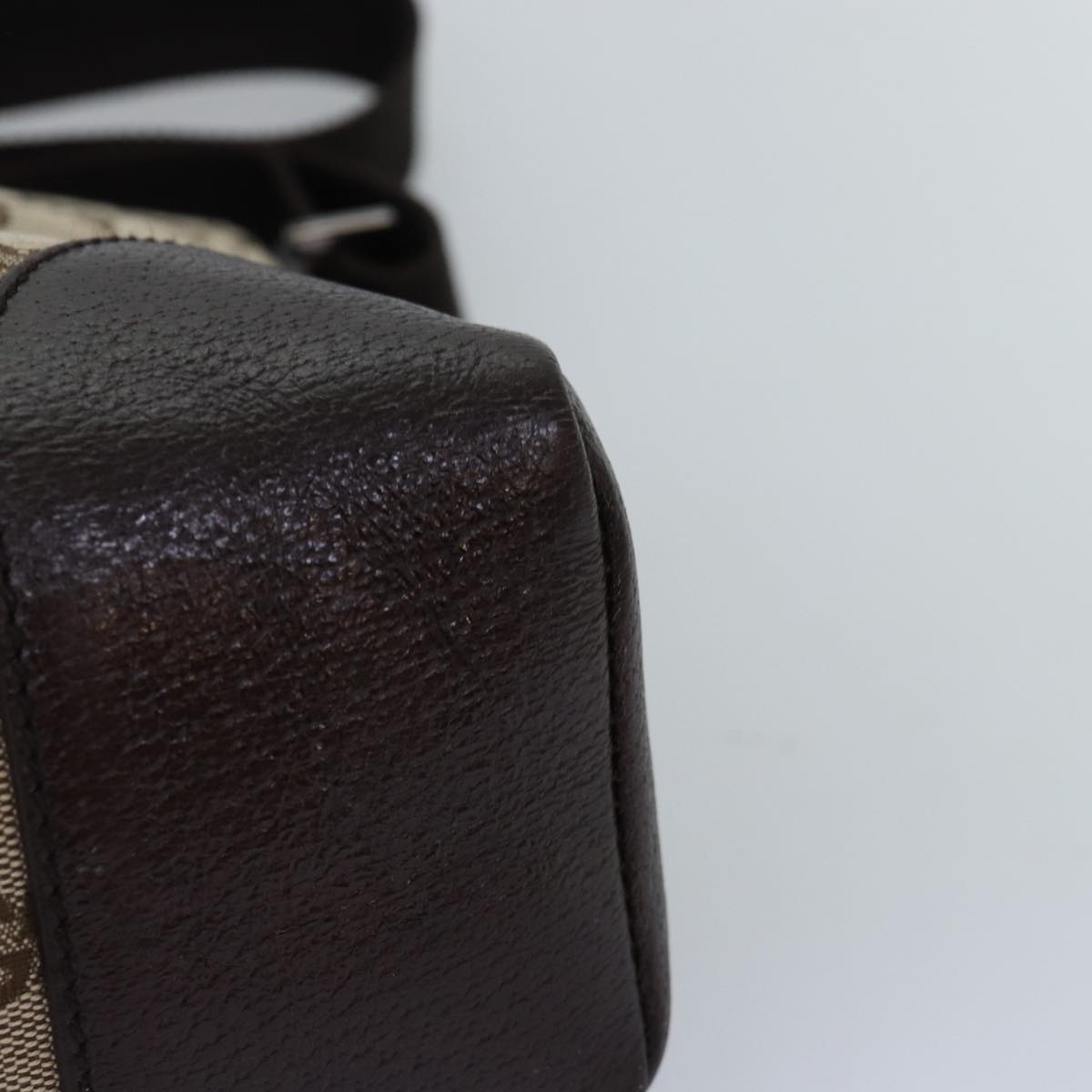 GUCCI GG Canvas Shoulder Bag Beige 114273 tb1081