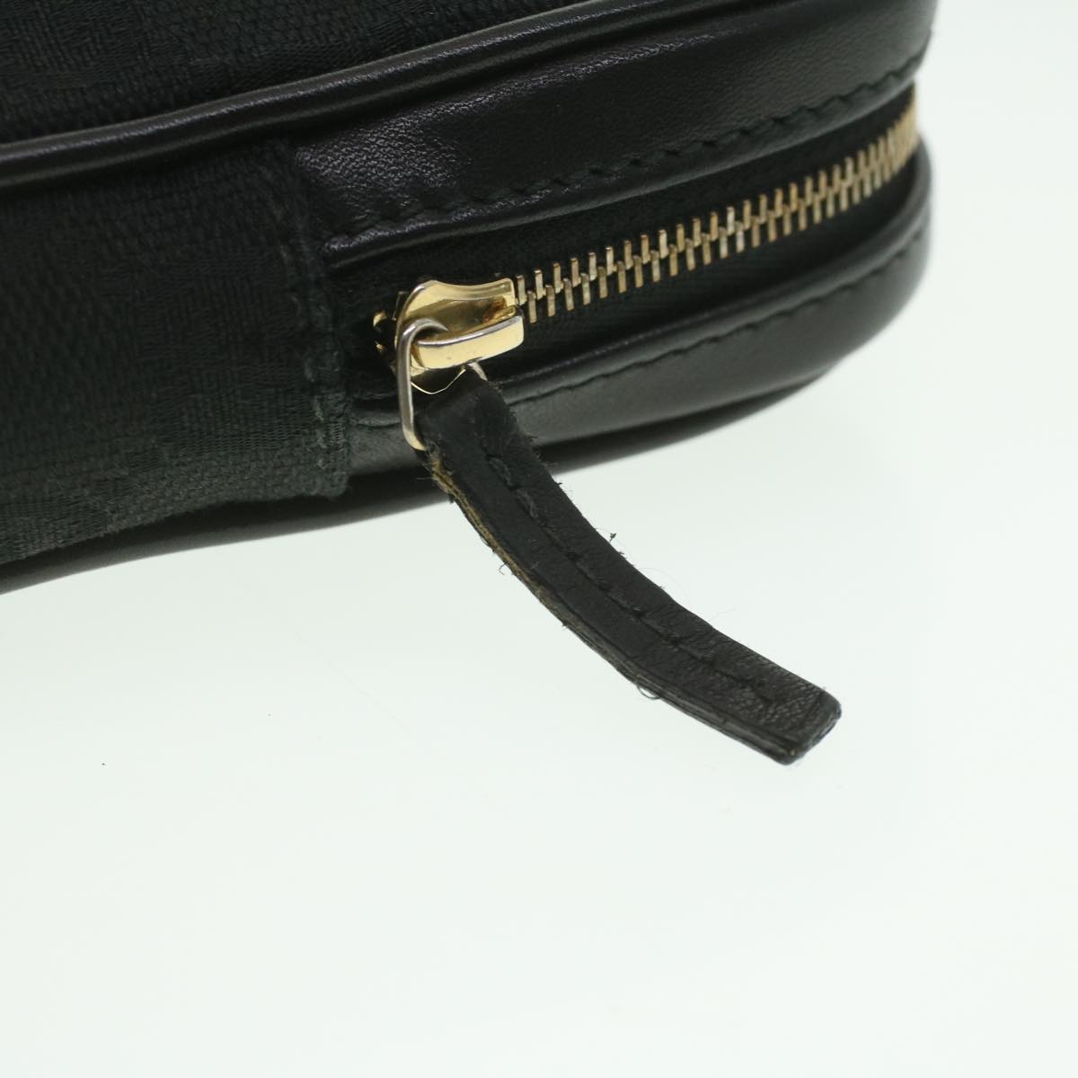 GUCCI GG Canvas Cigarette Case Black 115249 tb530