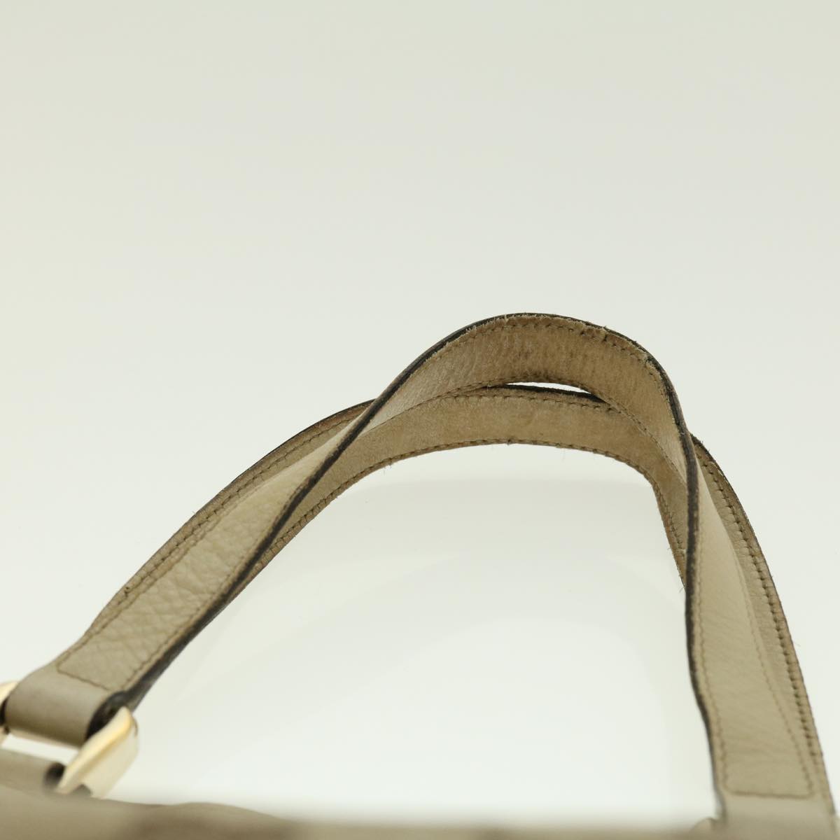 GUCCI GG Canvas Abbey Tote Bag Beige White 205141 tb580