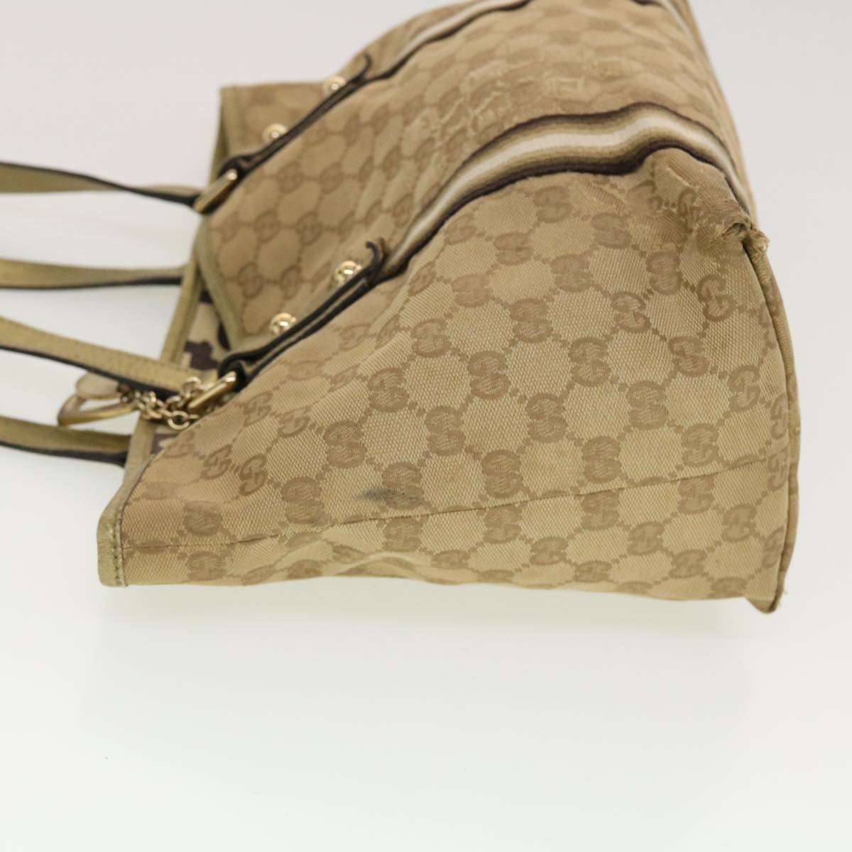 GUCCI GG Canvas Web Sherry Line Hand Bag 2Set Black Red beige tb658