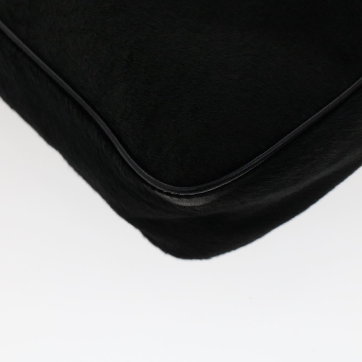 FENDI Shoulder Bag Harako leather Black tb734