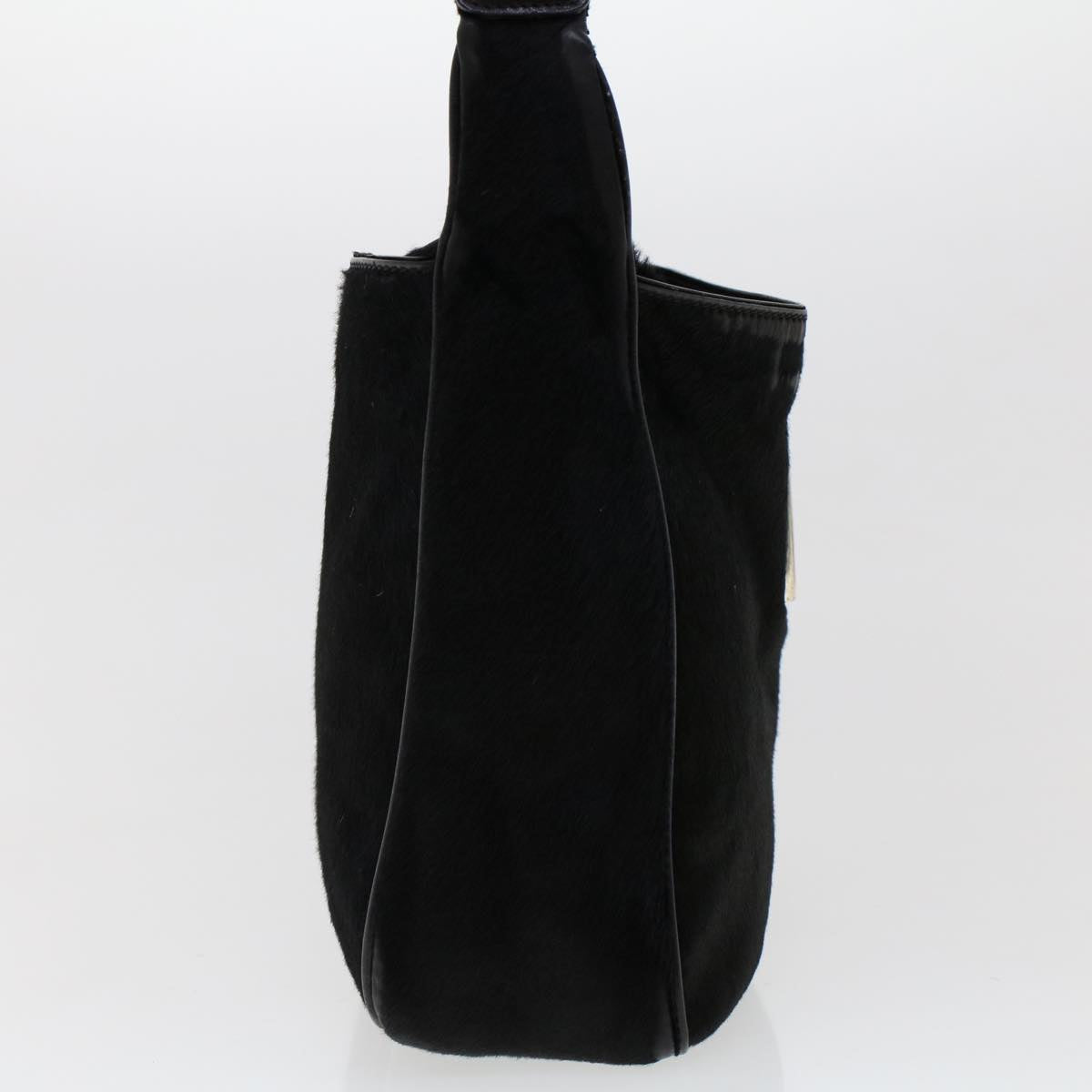 FENDI Shoulder Bag Harako leather Black tb734