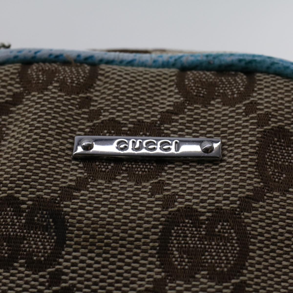 GUCCI GG Canvas Coin Purse Pouch 2Set Beige tb744
