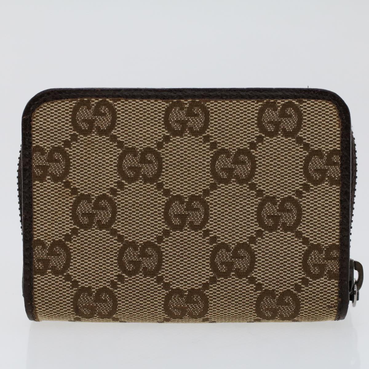GUCCI GG Canvas Coin Purse Pouch 2Set Beige tb744