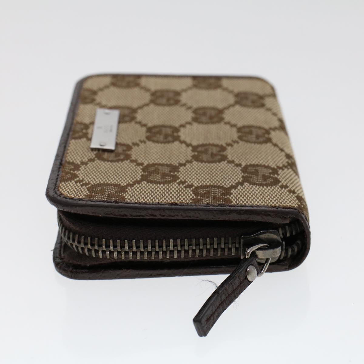 GUCCI GG Canvas Coin Purse Pouch 2Set Beige tb744