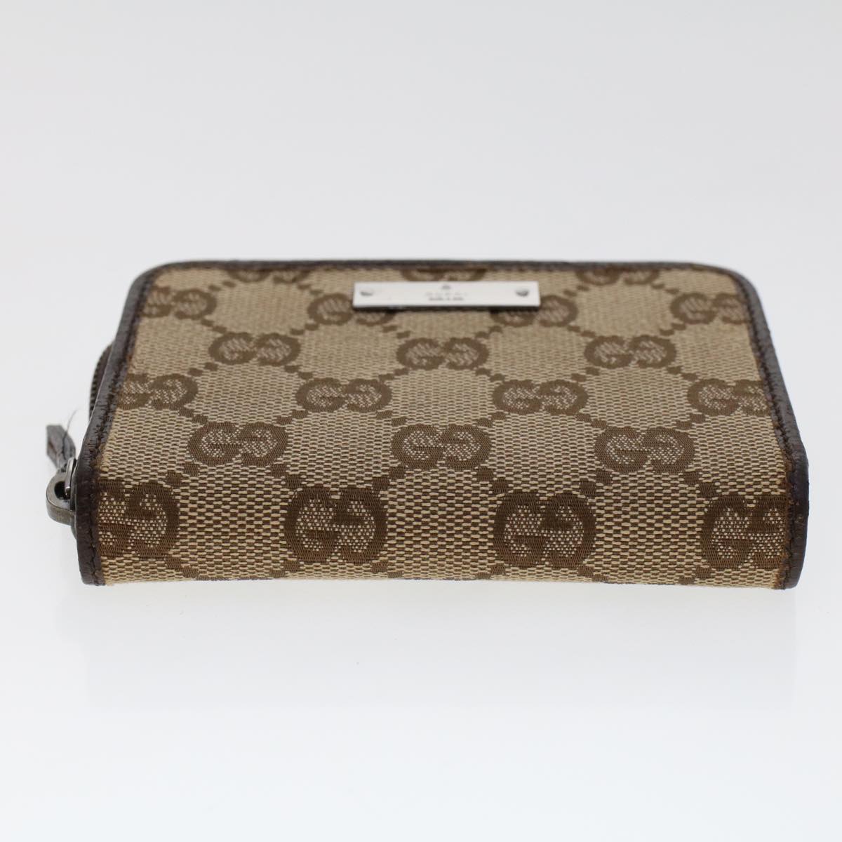 GUCCI GG Canvas Coin Purse Pouch 2Set Beige tb744