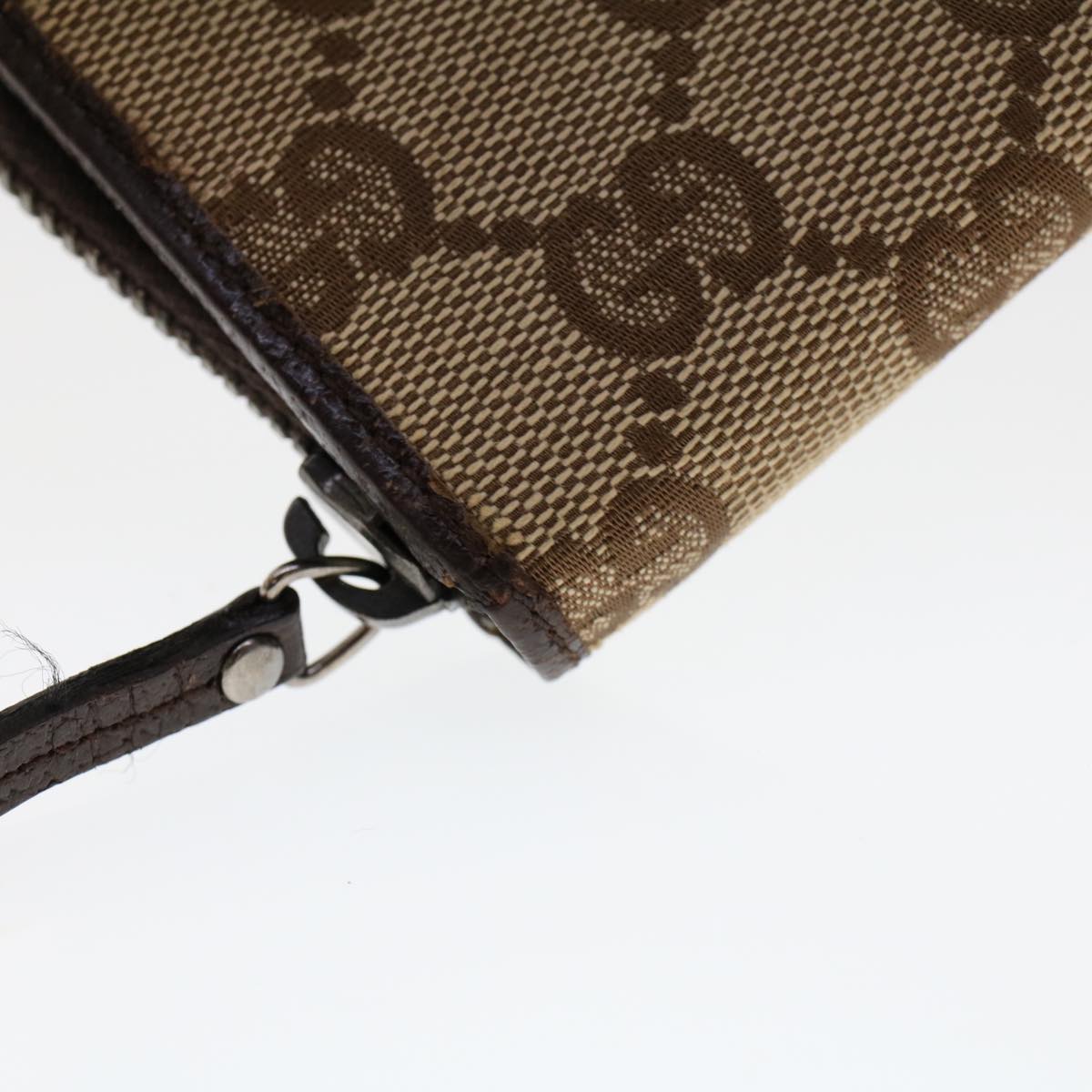 GUCCI GG Canvas Coin Purse Pouch 2Set Beige tb744