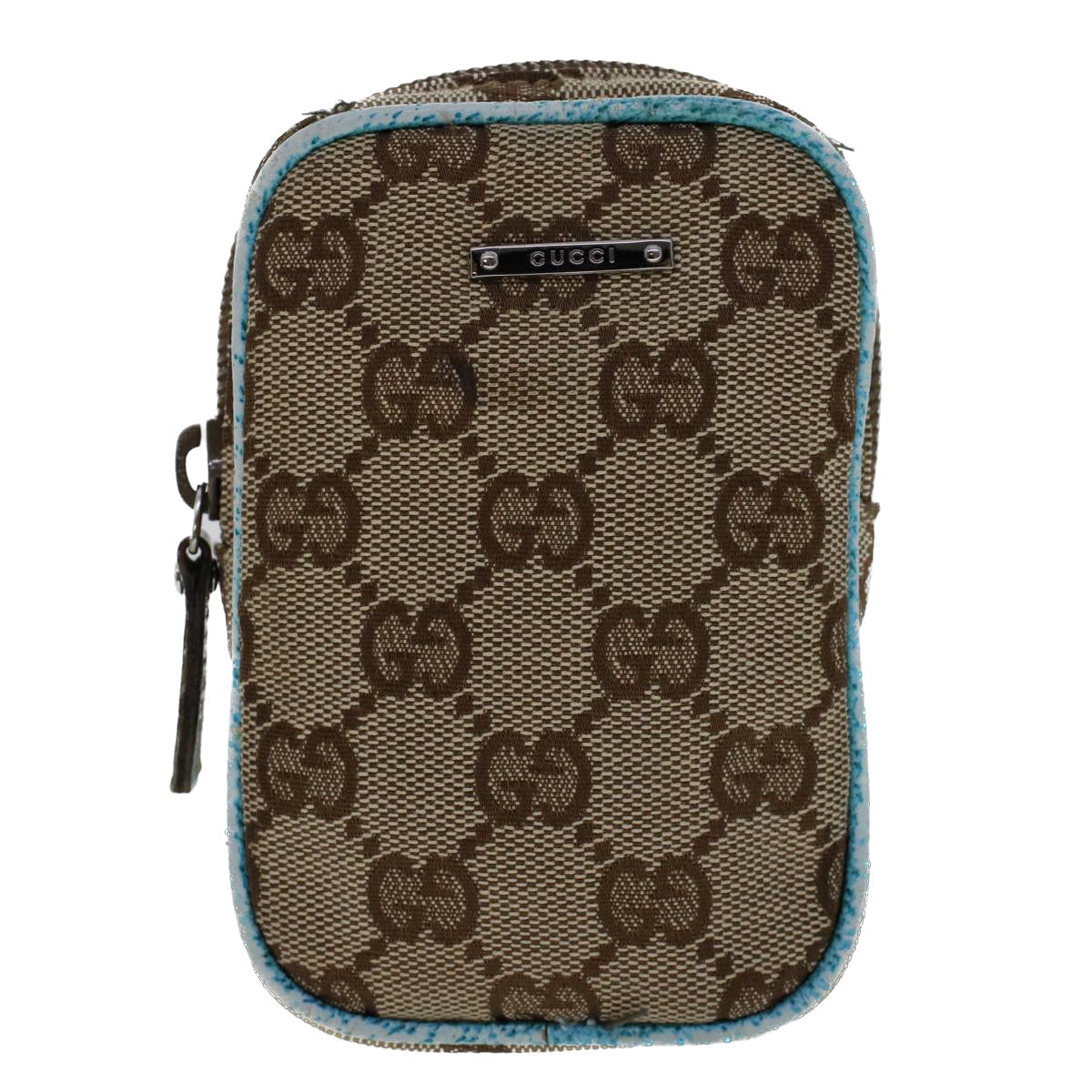 GUCCI GG Canvas Coin Purse Pouch 2Set Beige tb744