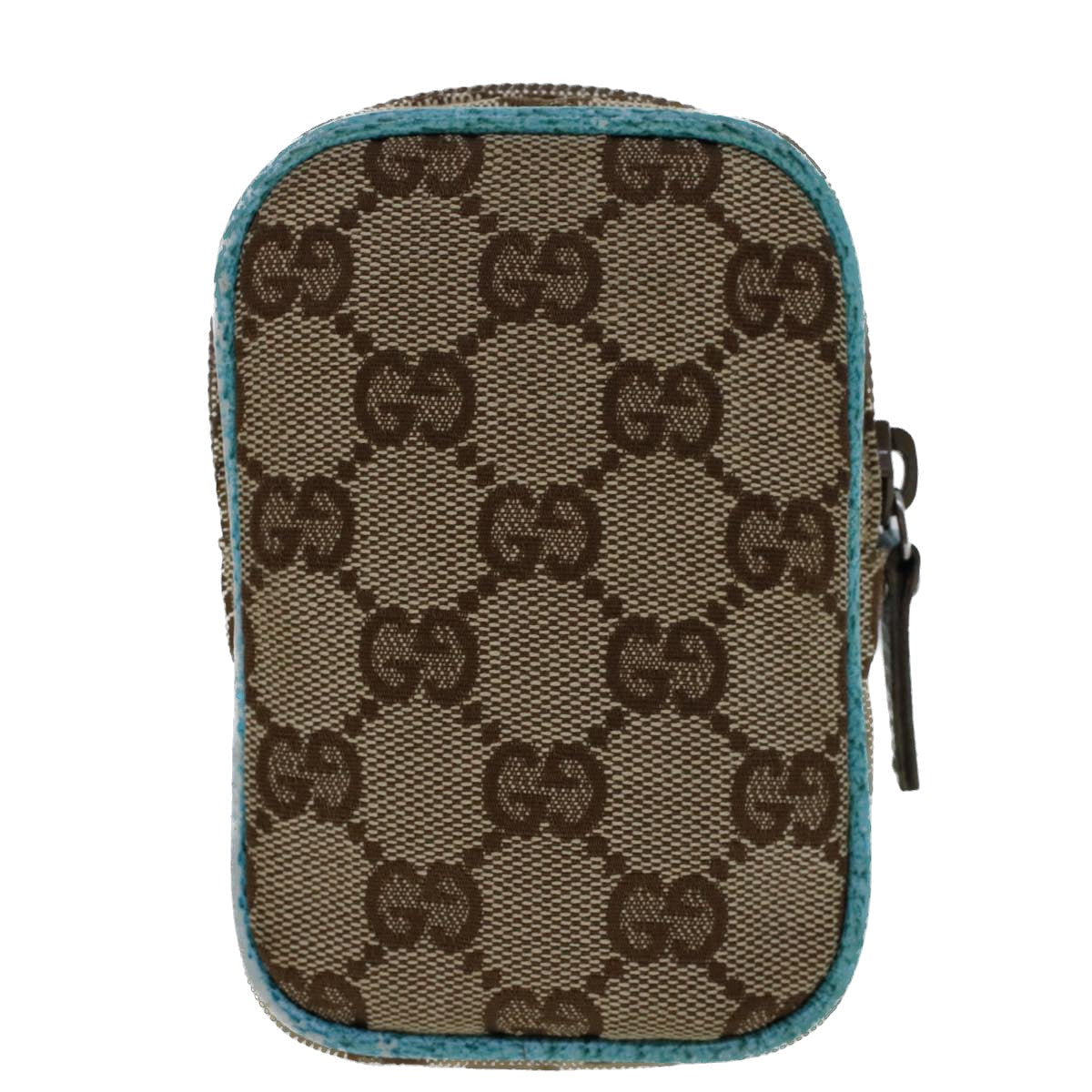 GUCCI GG Canvas Coin Purse Pouch 2Set Beige tb744