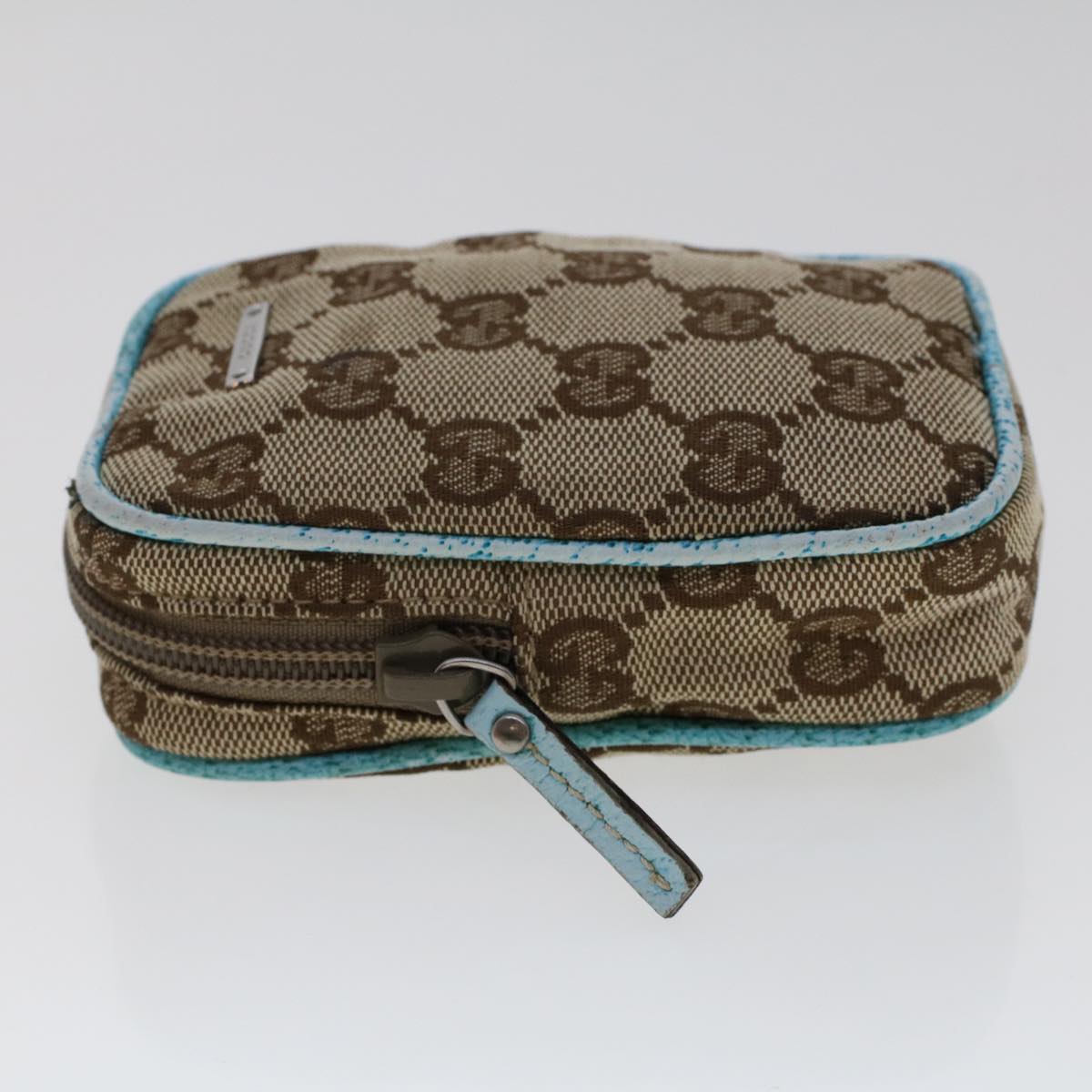 GUCCI GG Canvas Coin Purse Pouch 2Set Beige tb744