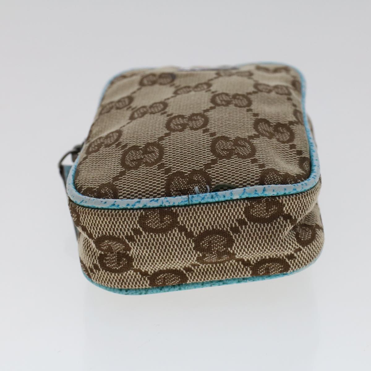 GUCCI GG Canvas Coin Purse Pouch 2Set Beige tb744