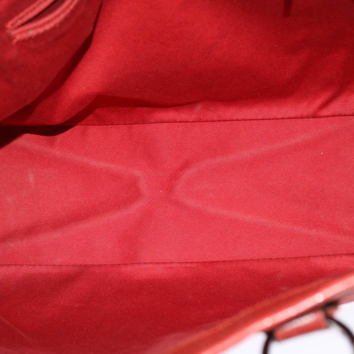 GUCCI GG Canvas Tote Bag Red 113017 tb802