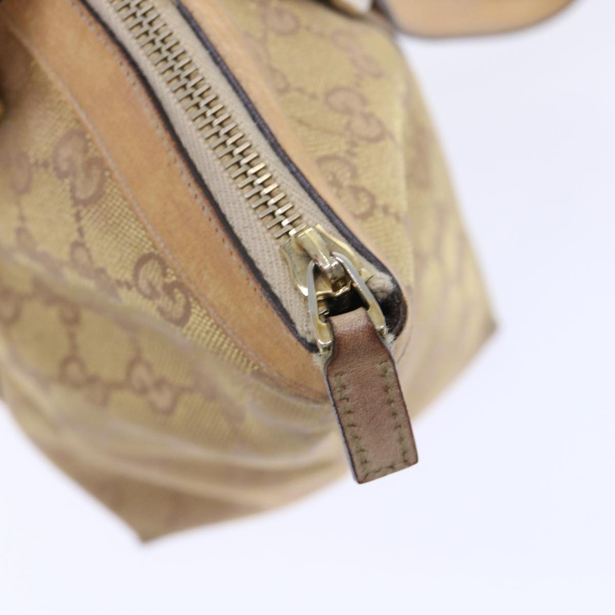 GUCCI GG Canvas Tote Bag Gold 141470 tb863