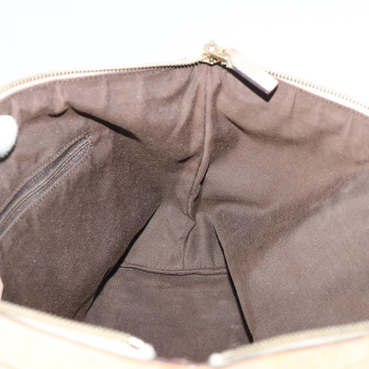 GUCCI GG Canvas Tote Bag Gold 141470 tb863
