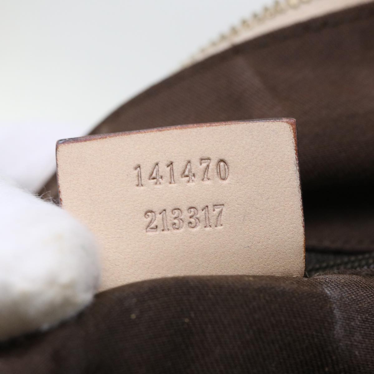 GUCCI GG Canvas Tote Bag Gold 141470 tb863