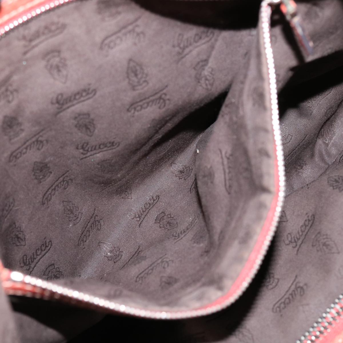 GUCCI Tote Bag Leather Orange 232947 tb893