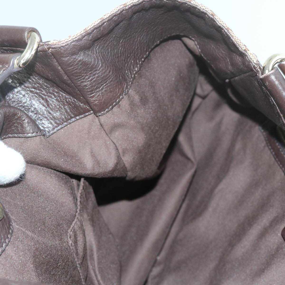 GUCCI GG Canvas Tote Bag Beige 203504 tb972