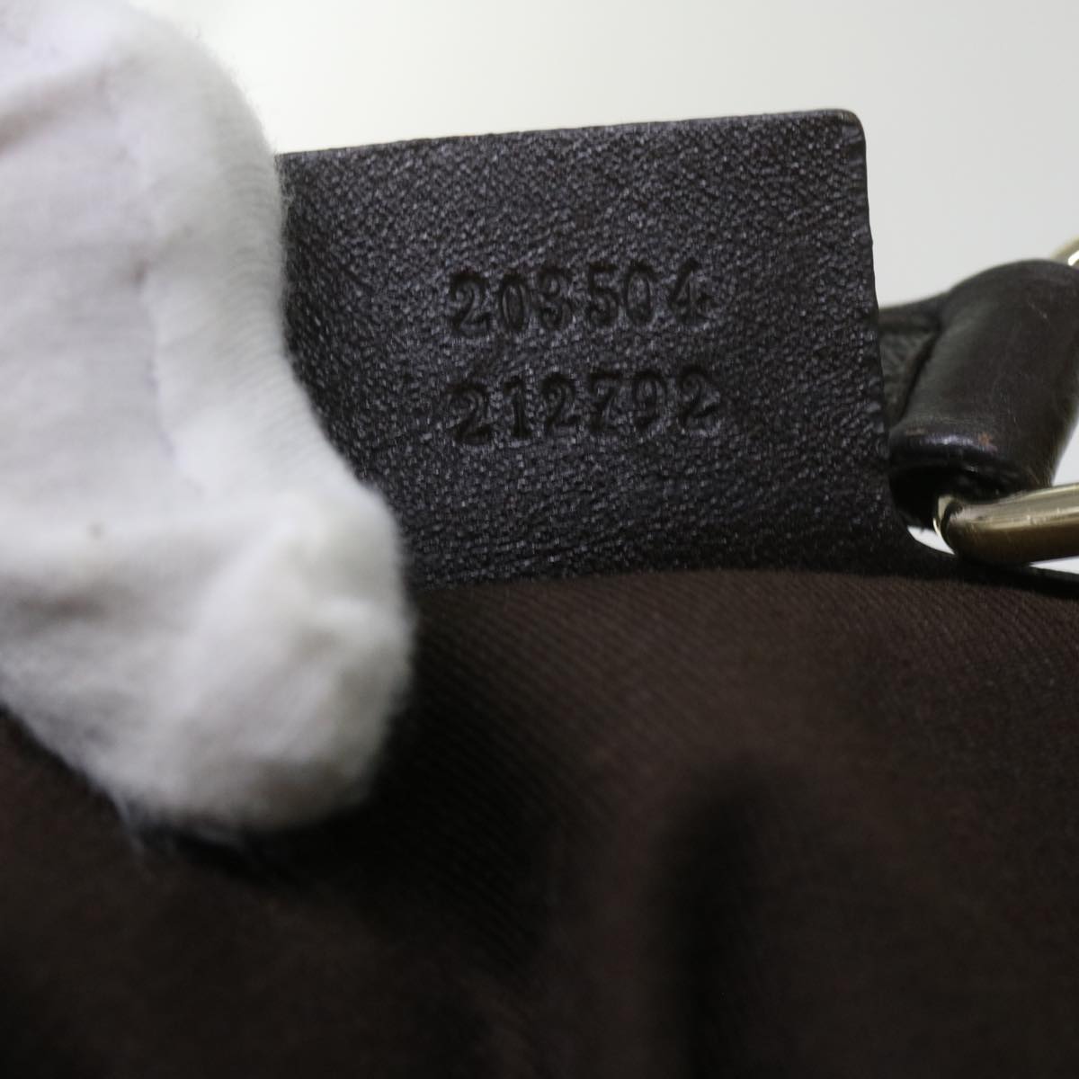 GUCCI GG Canvas Tote Bag Beige 203504 tb972