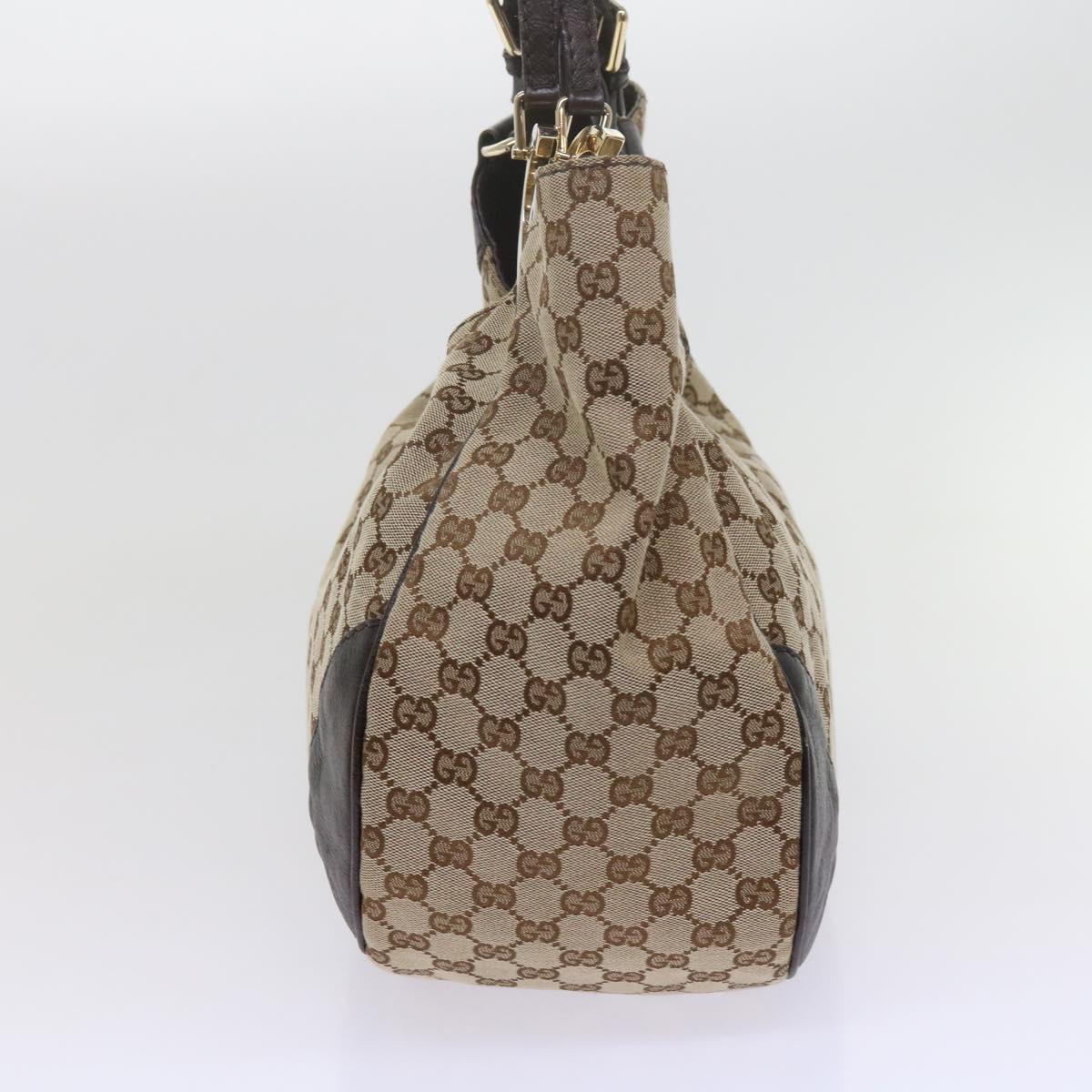 GUCCI GG Canvas Tote Bag Beige 203504 tb972