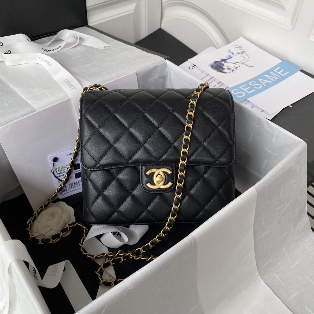 CHLSmall Floor Pack Black For Women, Women’s Bags 7.6in/19.5cm