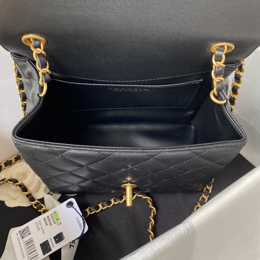 CHLSmall Floor Pack Black For Women, Women’s Bags 7.6in/19.5cm