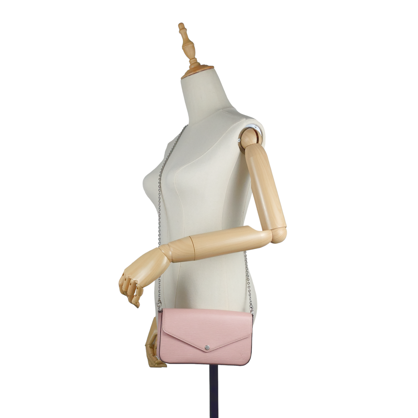 Louis Vuitto Felicie Epi Leather Pochette Bag
