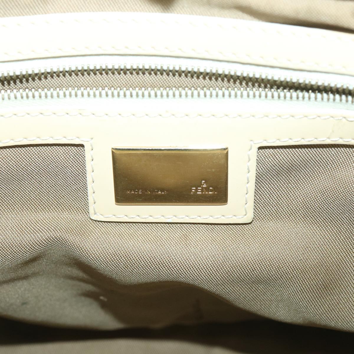 FENDI Shoulder Bag Canvas Beige 2435-8BH121-LAX-048 th3390