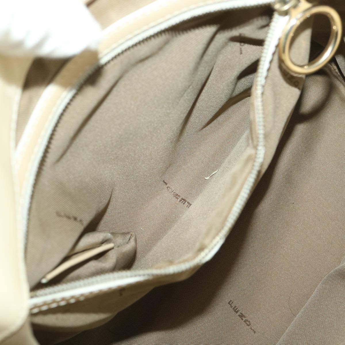 FENDI Shoulder Bag Canvas Beige 2435-8BH121-LAX-048 th3390