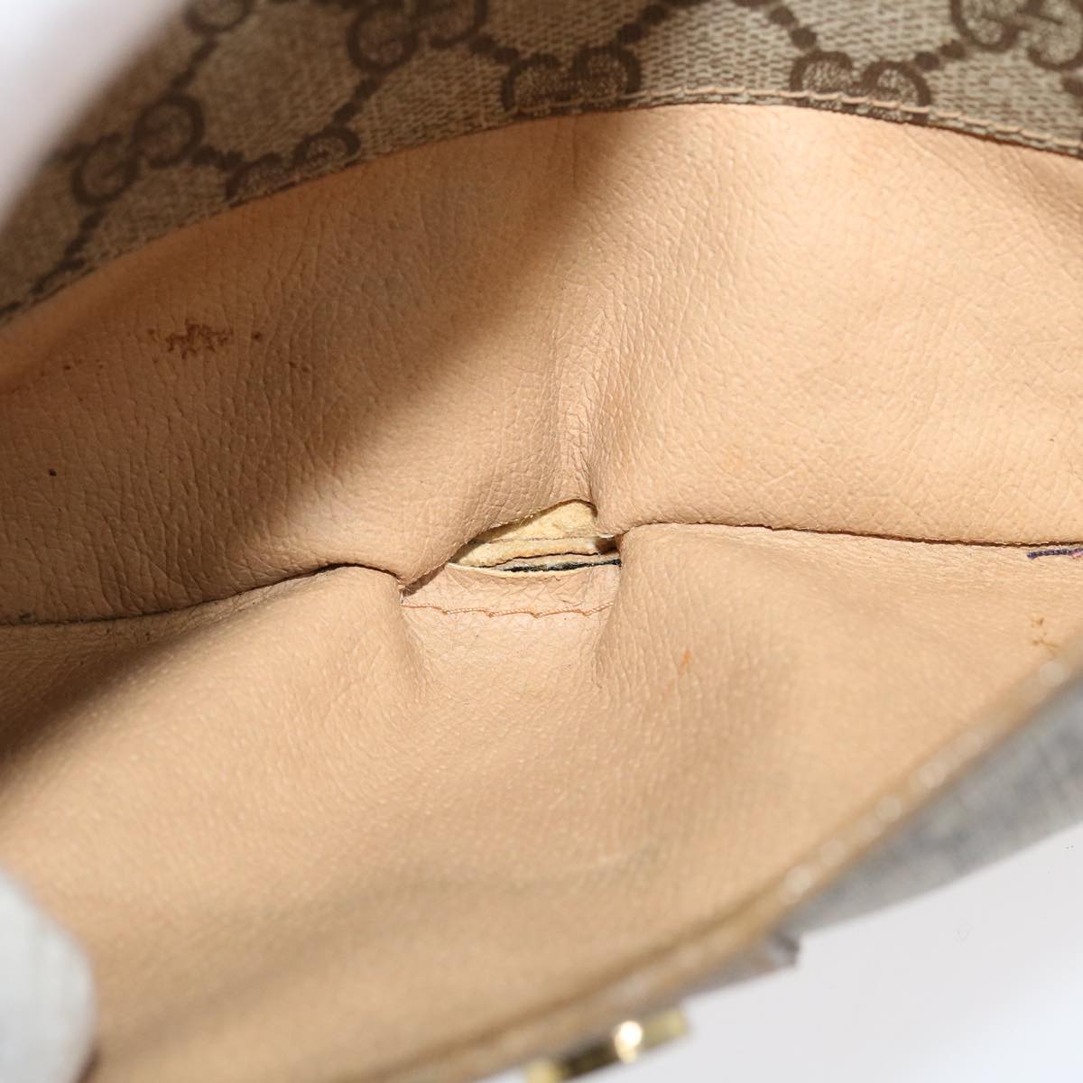 GUCCI GG Canvas Web Sherry Line Shoulder Bag Beige Red Green 8902032 th3418
