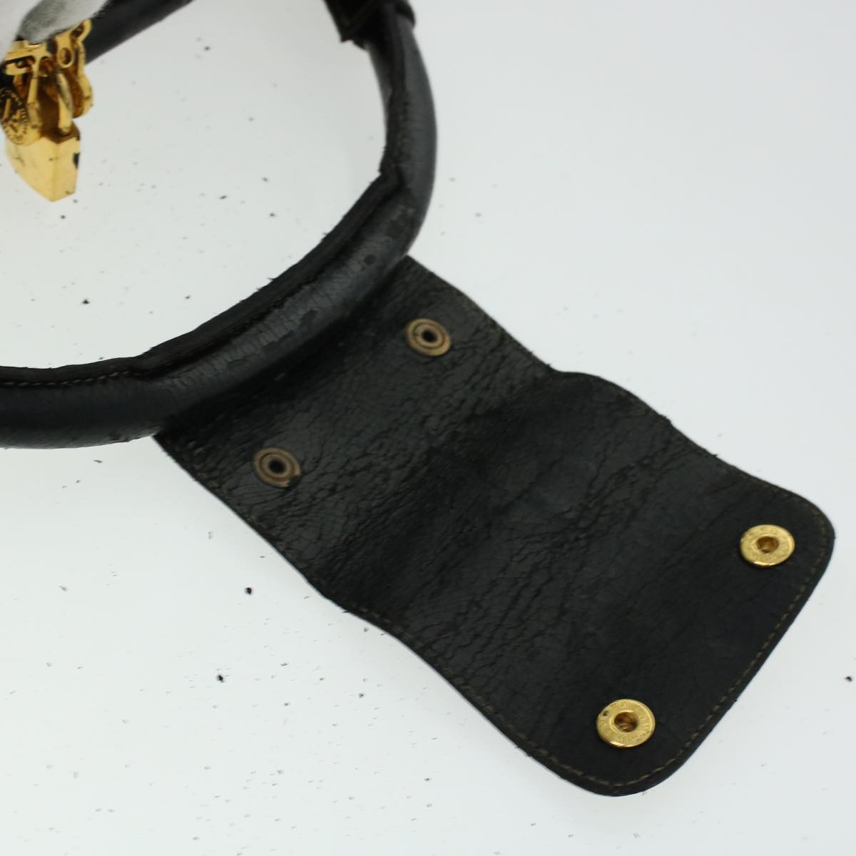 FENDI Pecan Canvas Shoulder Bag 2way Black Brown th3595