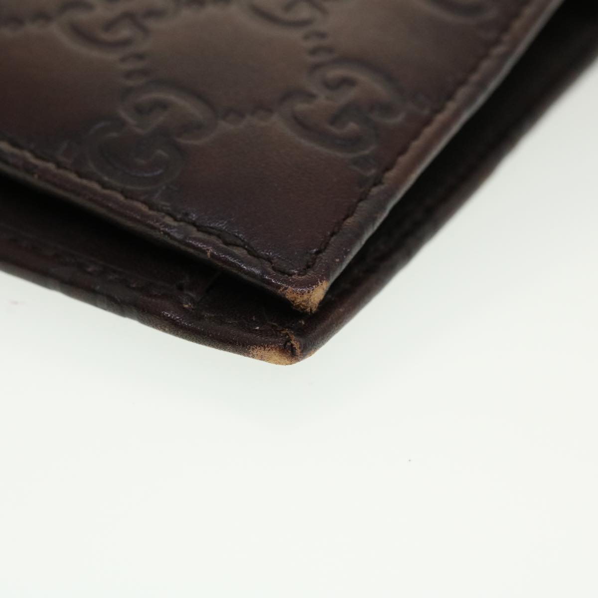 GUCCI GG Canvas Guccissima Agenda MM Day Planner Cover Brown 115241 th3649