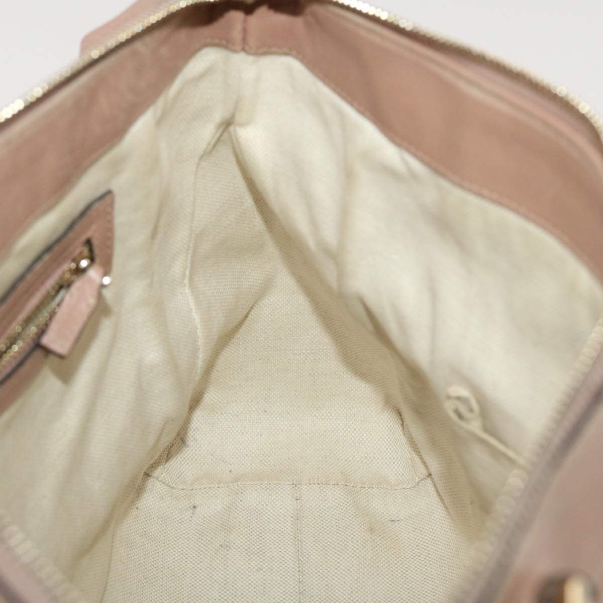 GUCCI GG Canvas Guccissima Hand Bag 2way Shoulder Bag Beige 269894 th3730