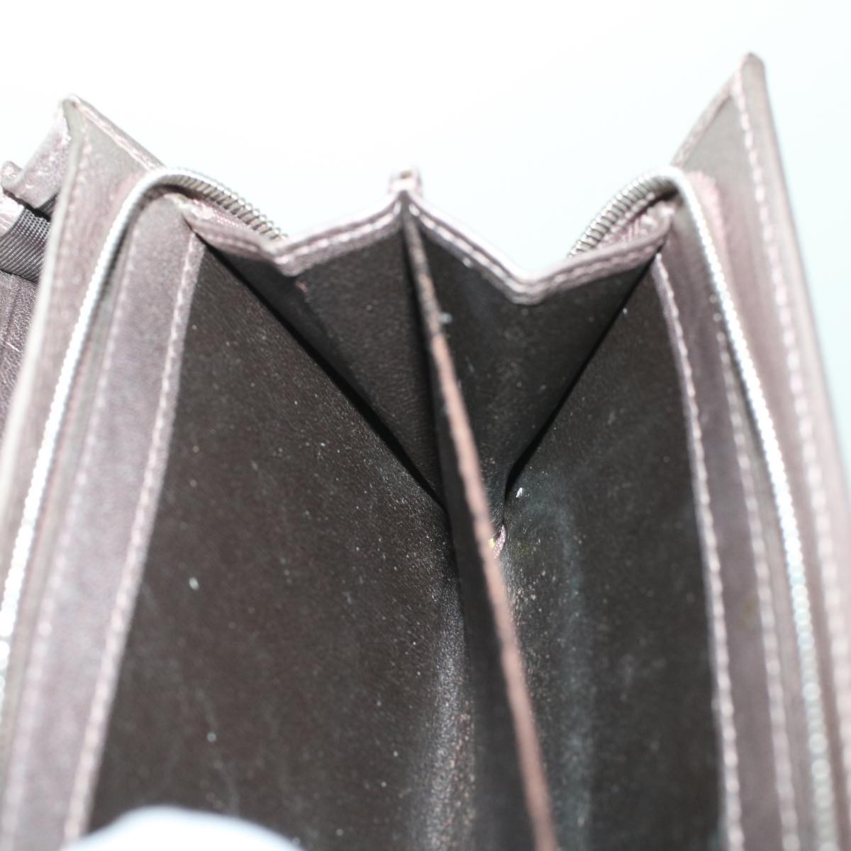 GUCCI GG Canvas Chain Wallet Brown 224262 th3850
