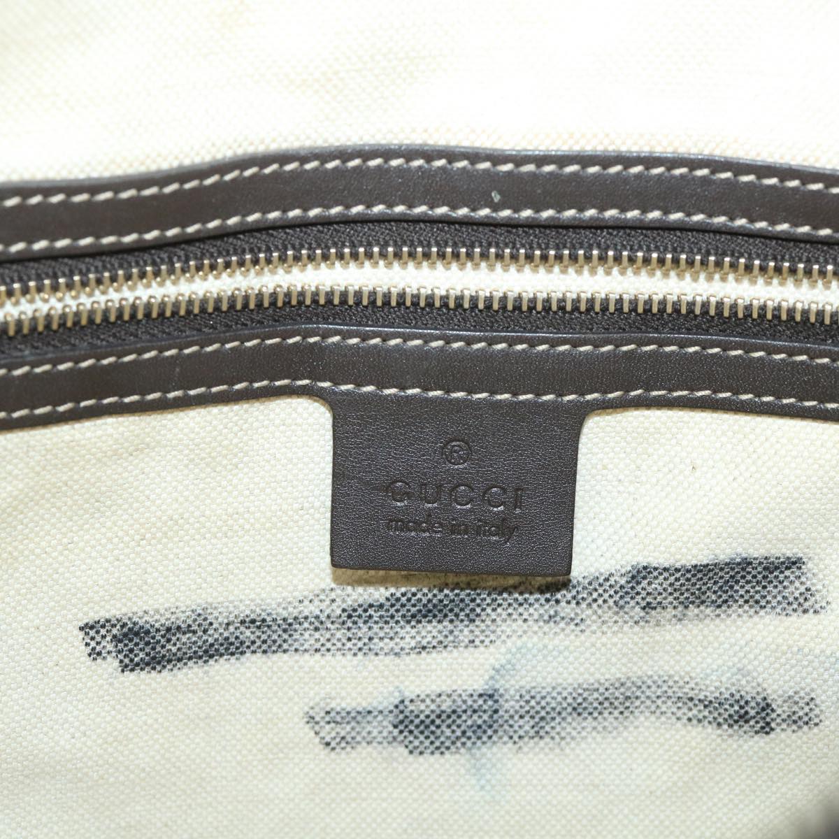 GUCCI GG Canvas Shoulder Bag Beige 257072 th3852