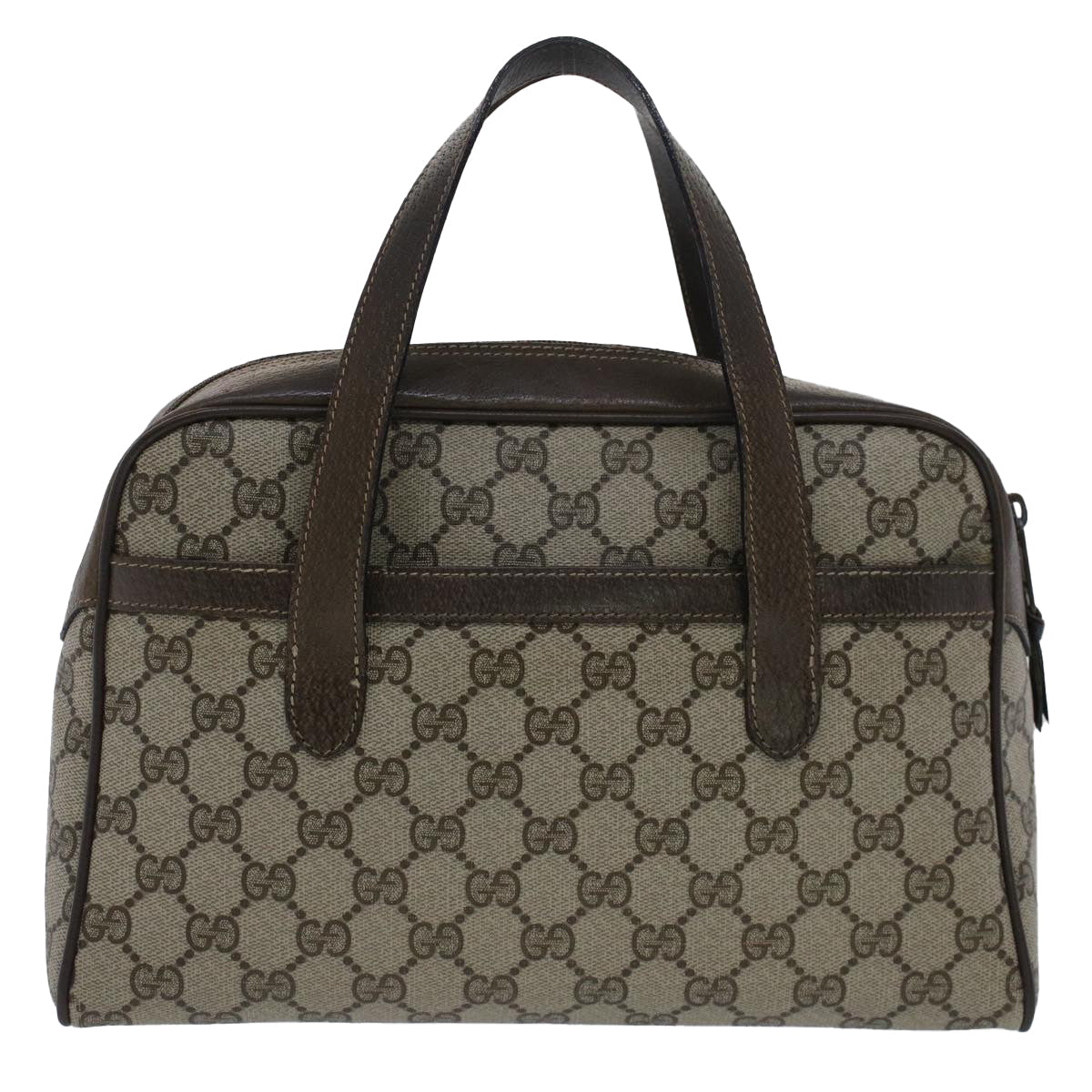 GUCCI GG Canvas Web Sherry Line Hand Bag Beige Red Green 39.02.053 th3932