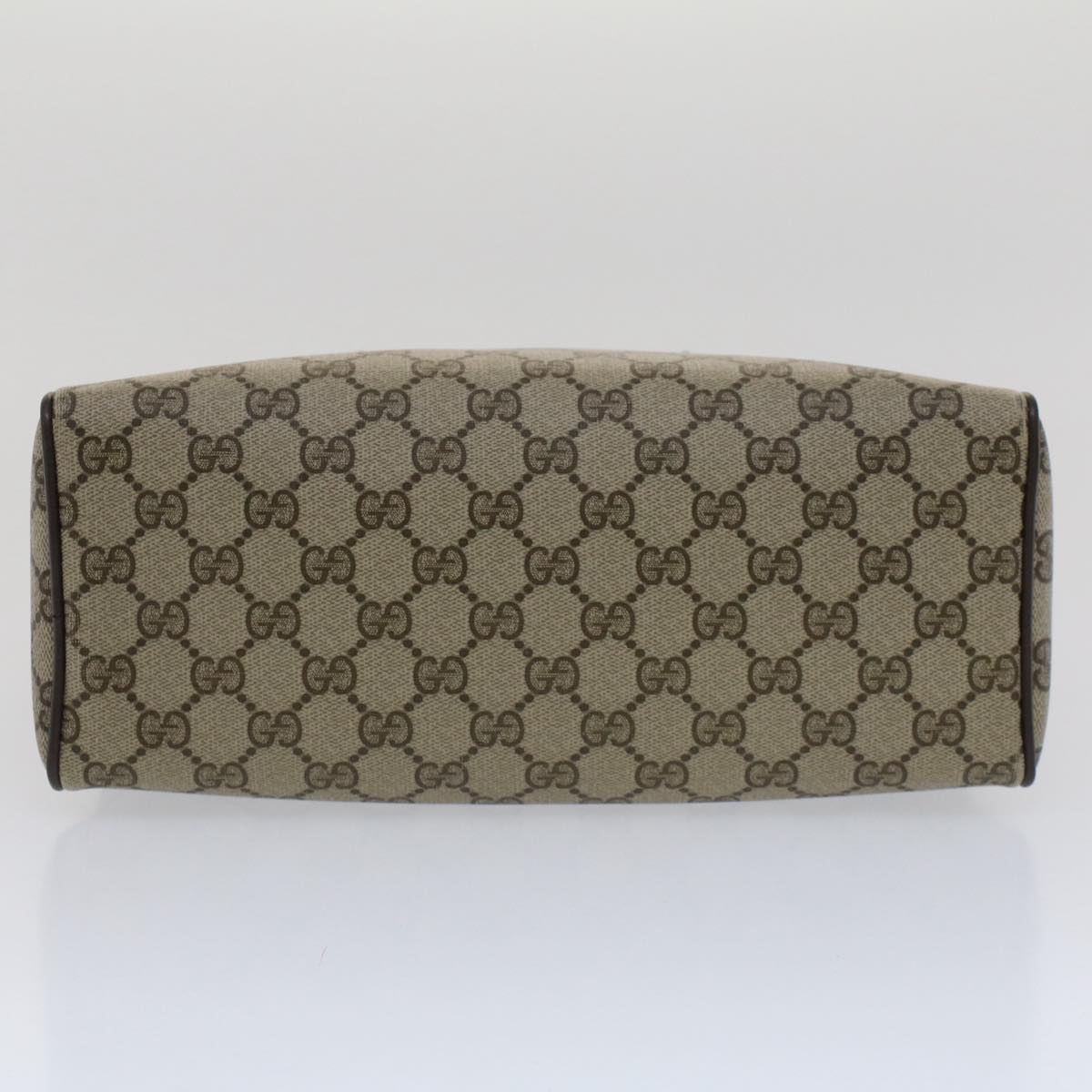 GUCCI GG Canvas Web Sherry Line Hand Bag Beige Red Green 39.02.053 th3932