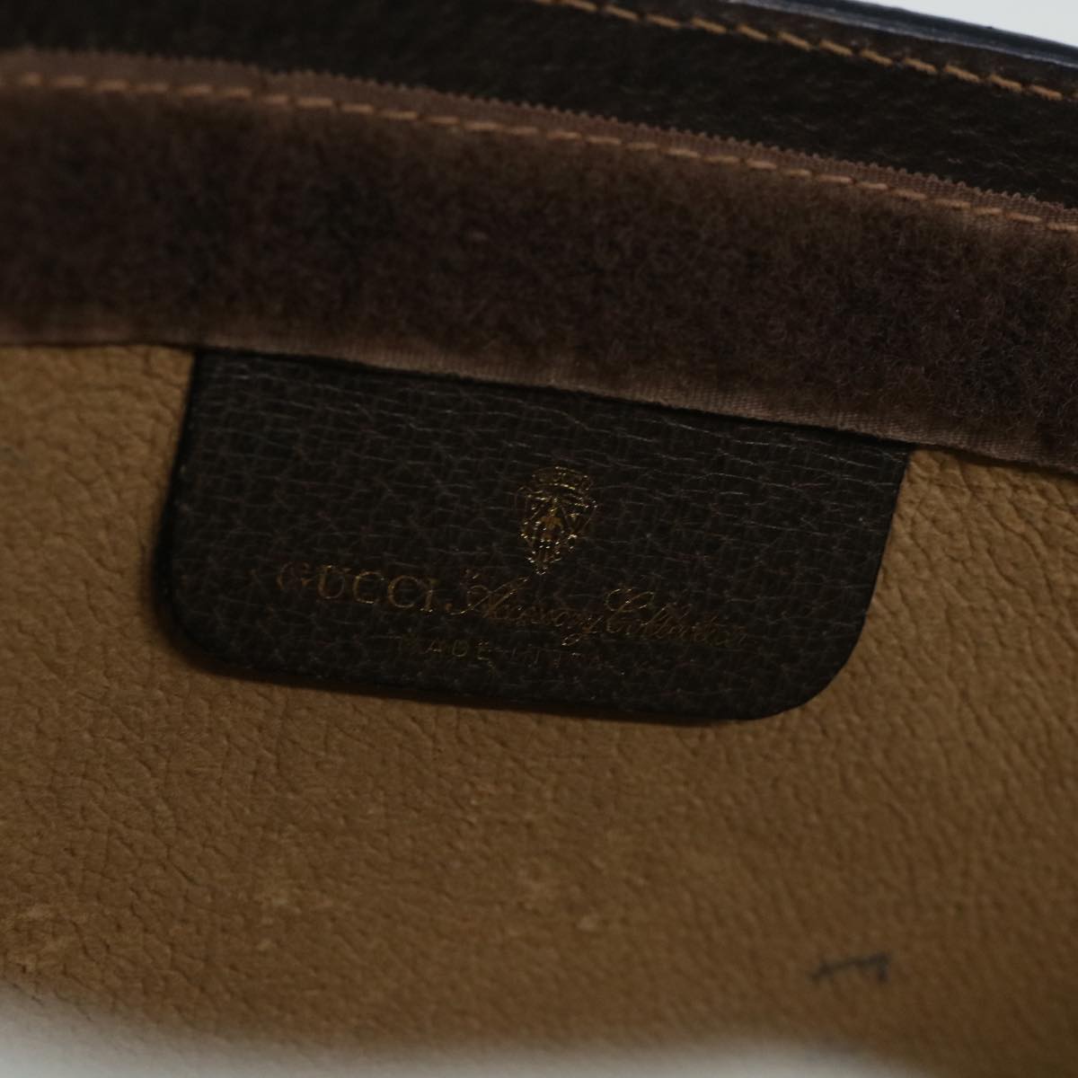 GUCCI GG Canvas Web Sherry Line Clutch Bag Beige Red Green 89 01 001 th3990