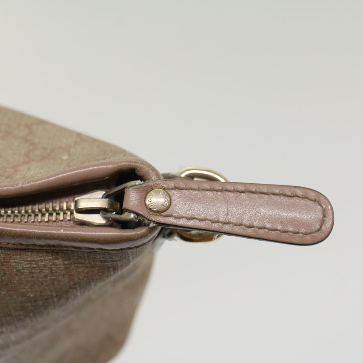 GUCCI GG Canvas Tote Bag 2way Pink 353439 th3999