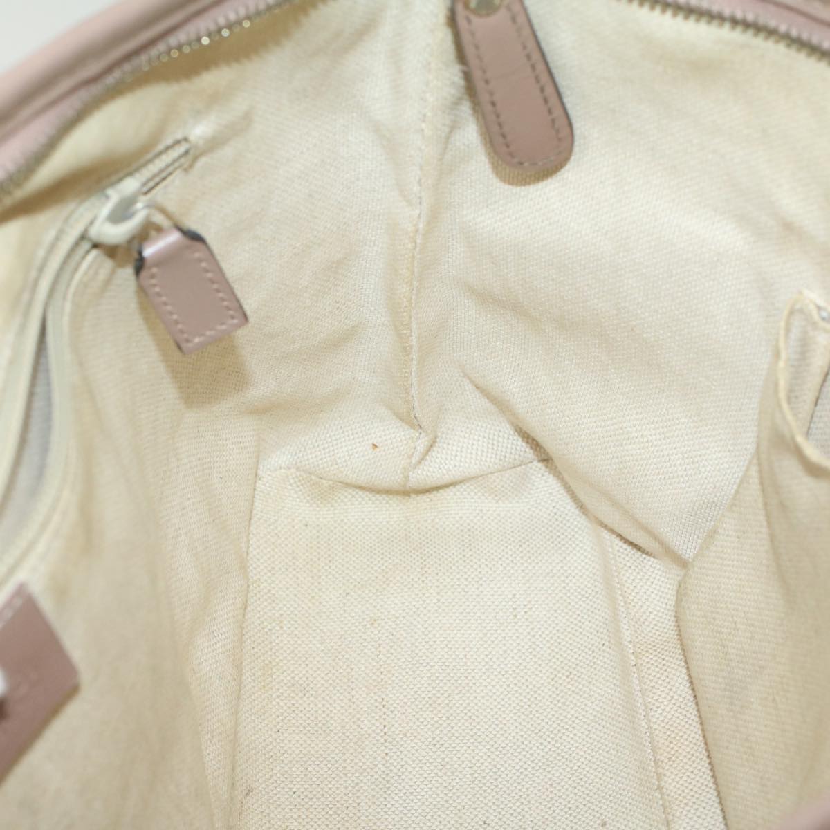 GUCCI GG Canvas Tote Bag 2way Pink 353439 th3999