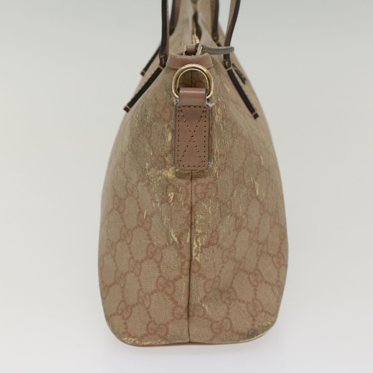GUCCI GG Canvas Tote Bag 2way Pink 353439 th3999