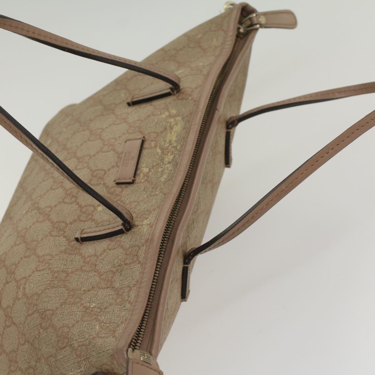 GUCCI GG Canvas Tote Bag 2way Pink 353439 th3999