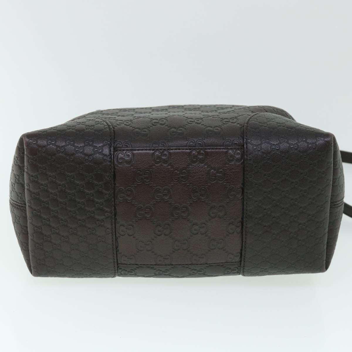 GUCCI GG Canvas Guccissima Shoulder Bag 2way Brown 353120 th4019