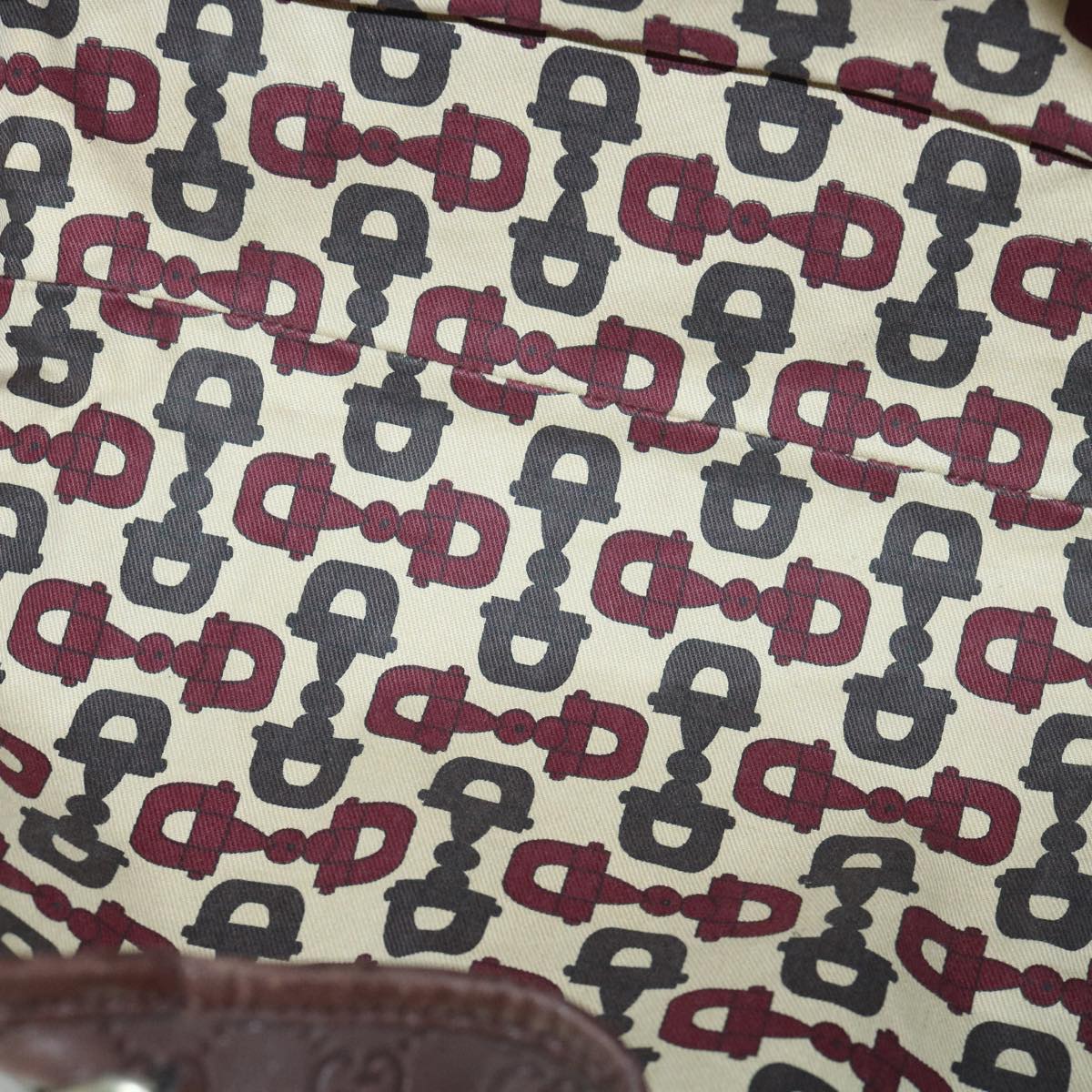 GUCCI GG Canvas Guccissima Shoulder Bag Brown 197953 th4020