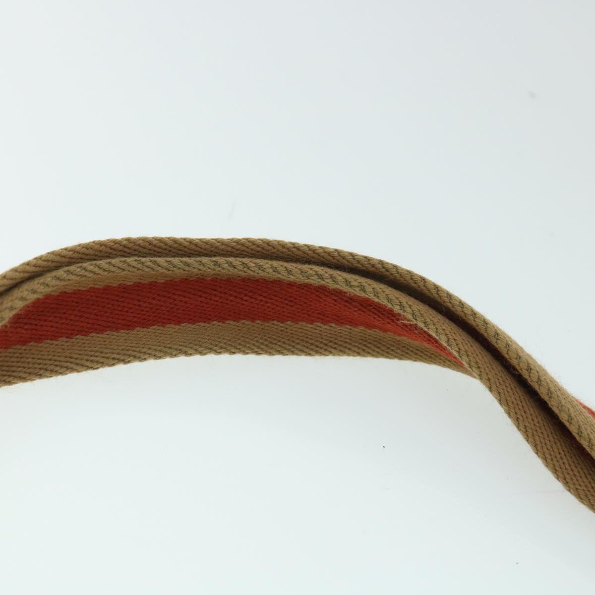 GUCCI GG Canvas Sherry Line Shoulder Bag Beige Red 001 4094 002113 th4031