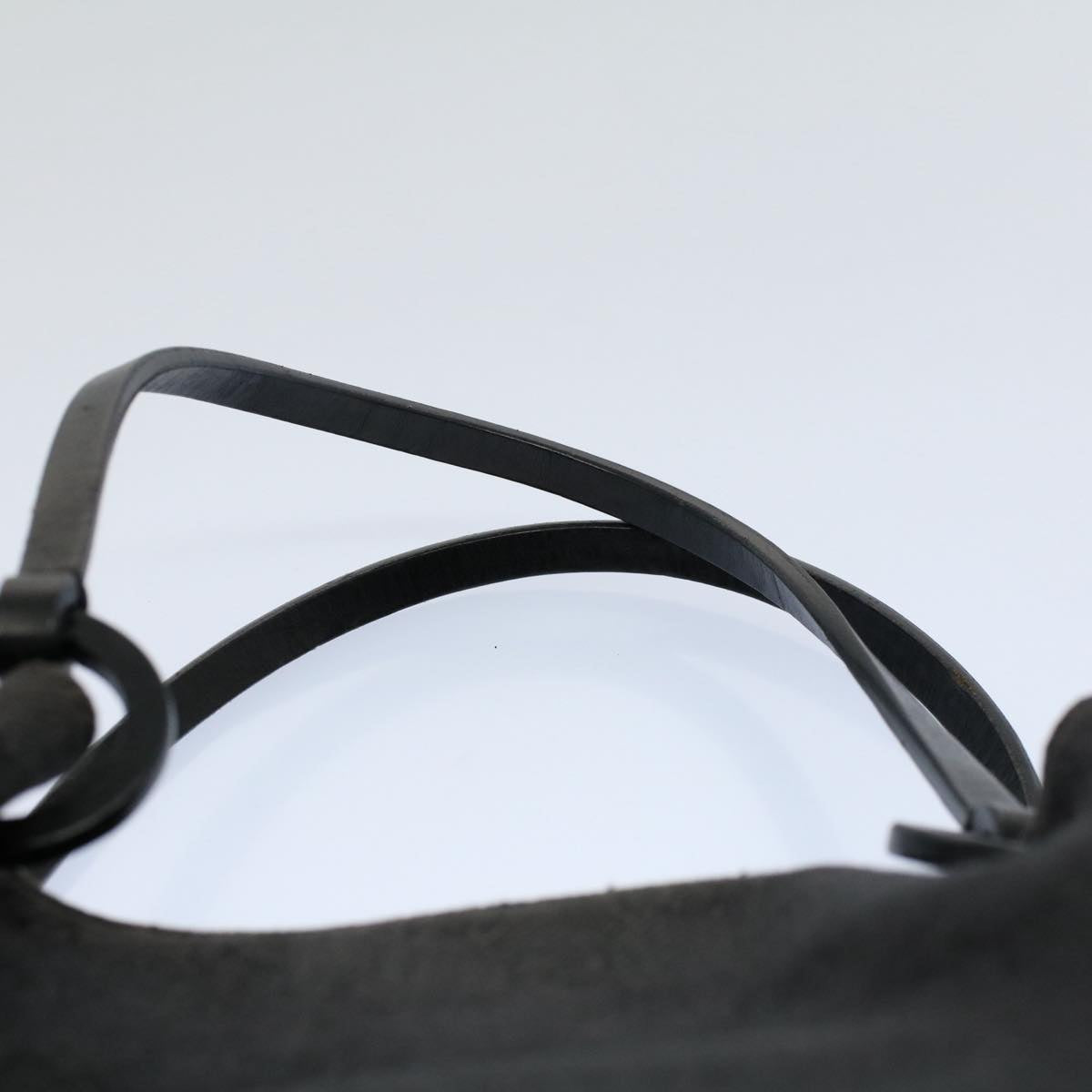 GUCCI GG Canvas Shoulder Bag Black 101919 th4064