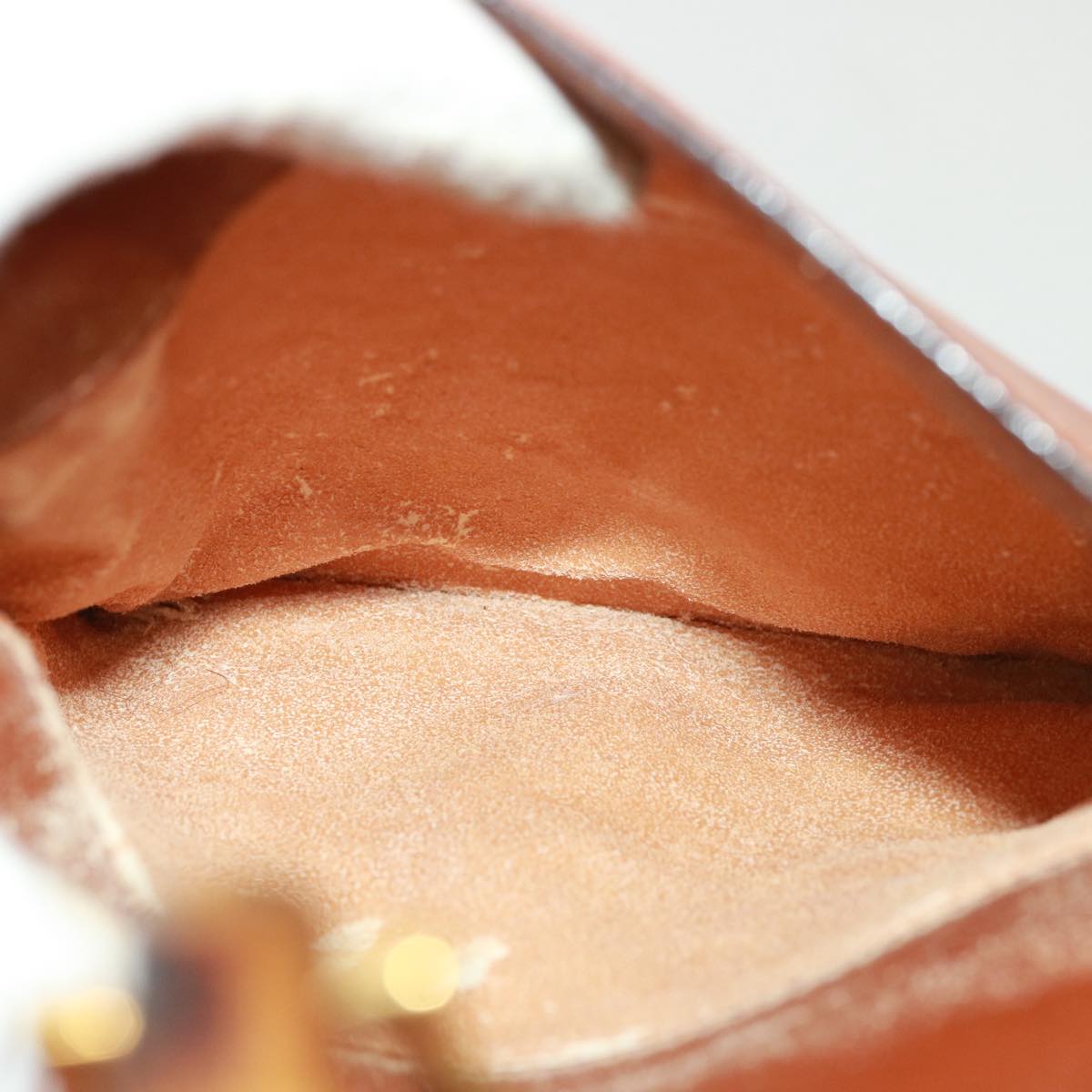 GUCCI Bamboo Hand Bag Leather 2way Brown 002 2855 0322 0 th5022